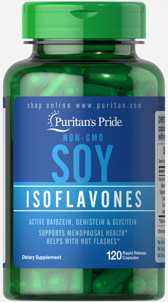 Non-GMO Soy Isoflavones 750 mg