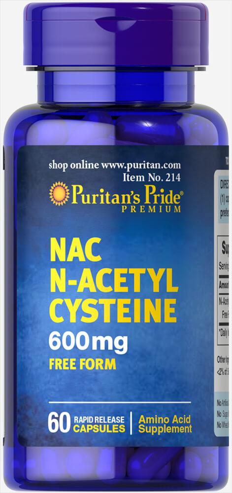 NAC 600 mg (N-Acetyl Cysteine)