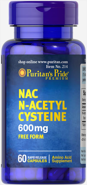 NAC 600 mg (N-Acetyl Cysteine)