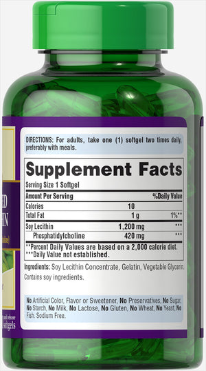 Concentrated Ultra Lecithin 1200 mg