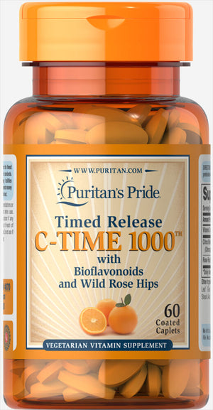 Vitamin C-1000 mg with Rose Hips Timed Release