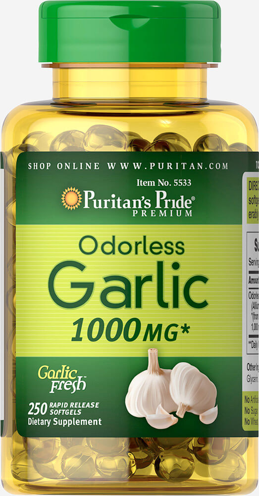 Odorless Garlic 1000 mg