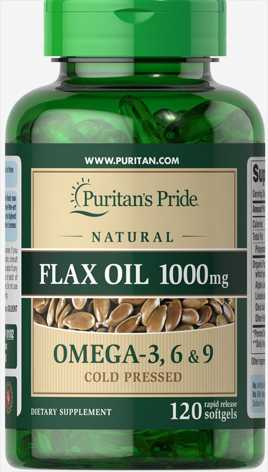 Natural Flax Oil 1000 mg