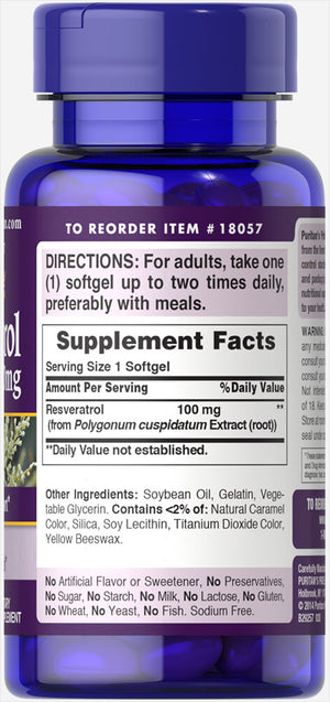 Resveratrol 100 mg