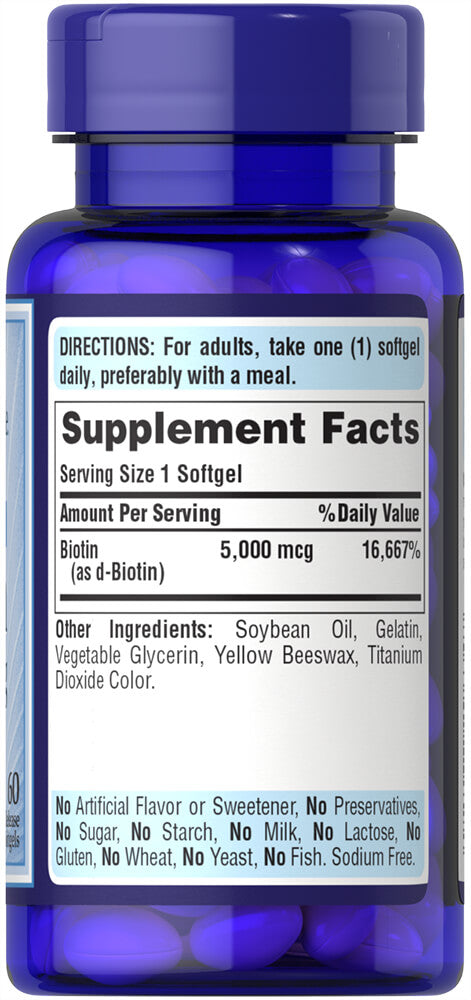 Biotin 5000 mcg