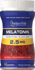 Melatonin Gummy 2.5 mg Strawberry Flavor