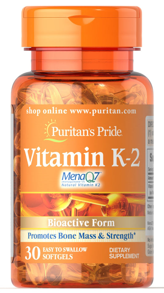 Vitamin K-2 (MenaQ7) 100 mcg