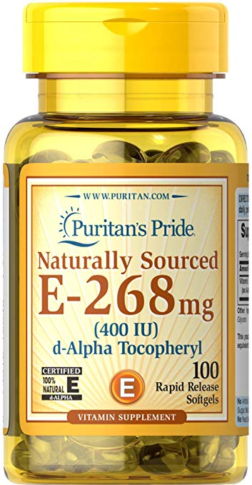 Vitamin E-400 iu Naturally Sourced