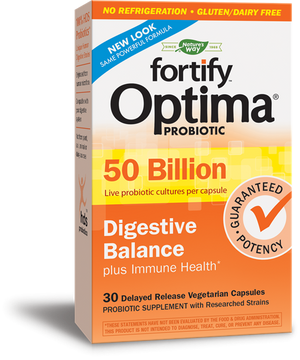 Fortify™ Optima® Digestive Balance 50 Billion Probiotic