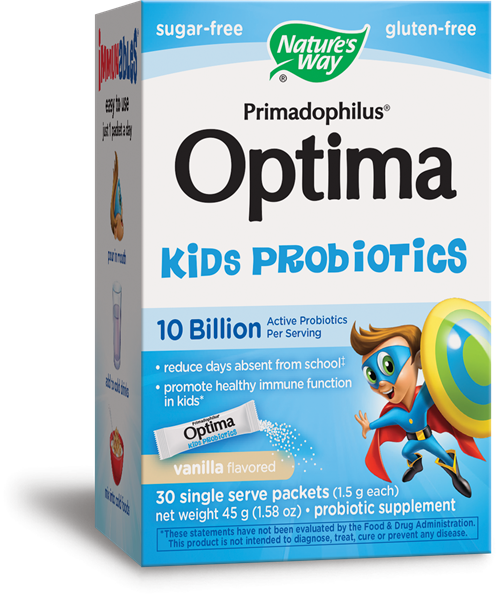 Primadophilus® Optima Kids Probiotics 10B Vanilla