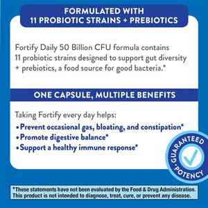 Fortify™ Daily 50 Billion Probiotic