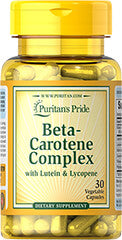 Beta-Carotene Complex with Lutein & Lycopene