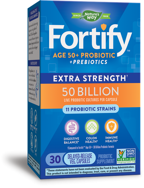 Fortify™ Age 50+ 50 Billion Probiotic Digestive