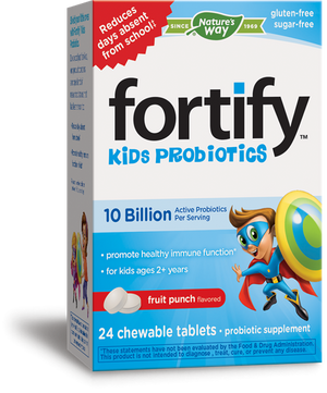 Fortify™ Kids 10 Billion Probiotic Fruit Punch