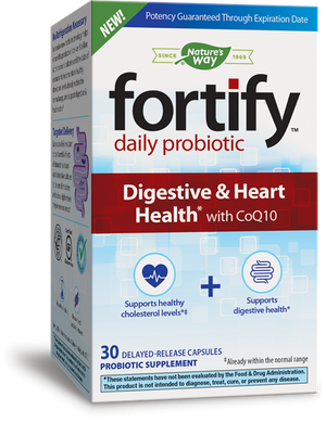 Fortify™ Daily Probiotic Digestive & Heart Health