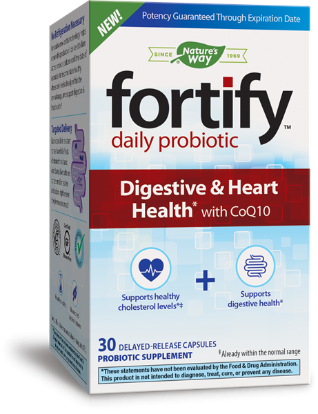 Fortify™ Daily Probiotic Digestive & Heart Health