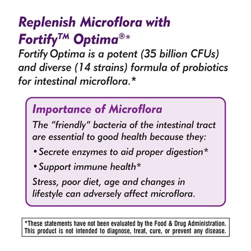 Fortify™ Optima® 35 Billion Probiotic, 60 count