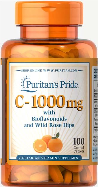 Vitamin C-1000 mg with Bioflavonoids & Rose Hips